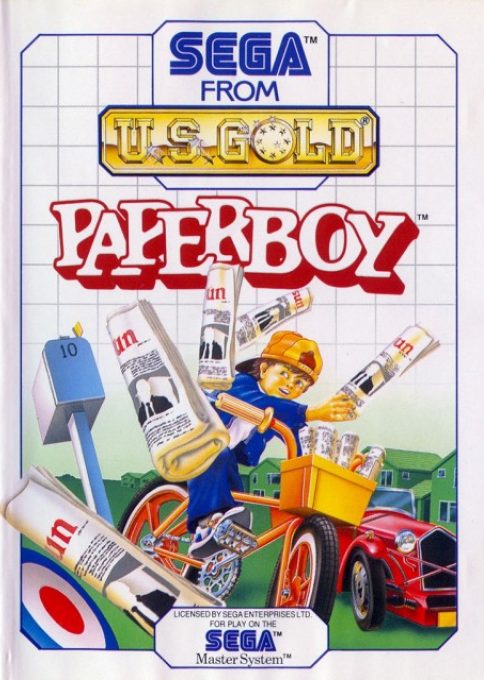 Jaquette de Paperboy