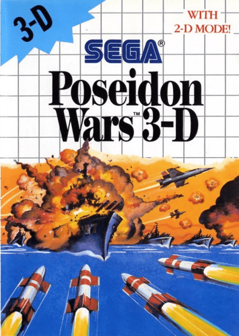 Jaquette de Poseidon Wars 3-D