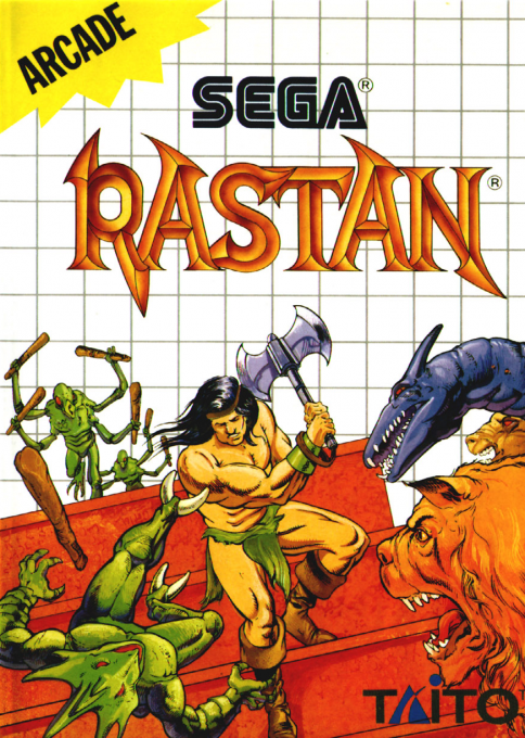 Jaquette de Rastan