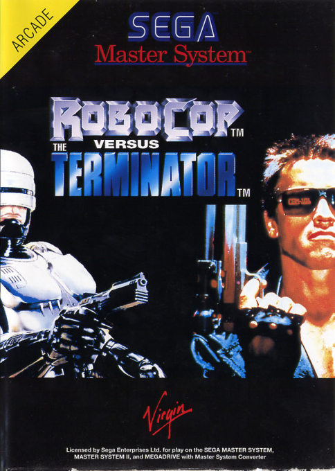 Jaquette de RoboCop versus The Terminator