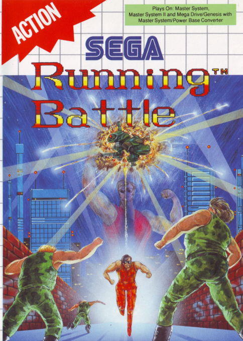 Jaquette de Running Battle