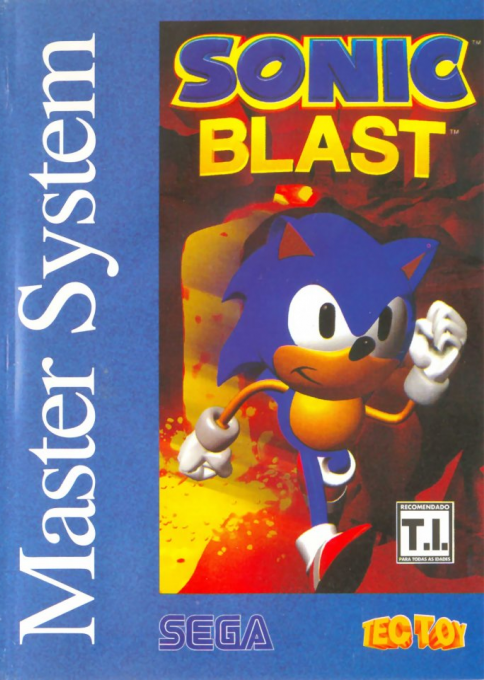 Jaquette de Sonic Blast