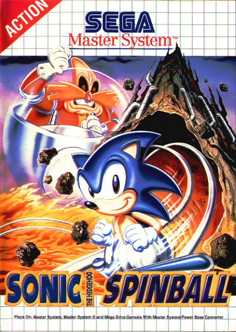 Jaquette de Sonic Spinball