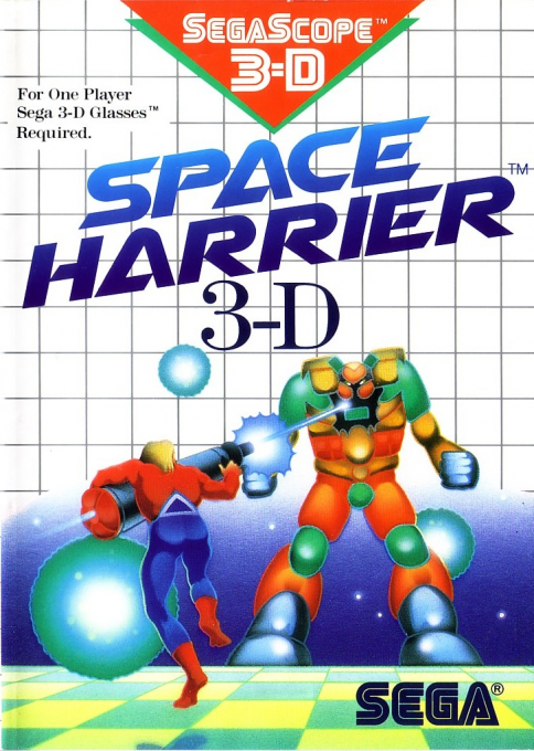 Jaquette de Space Harrier 3-D