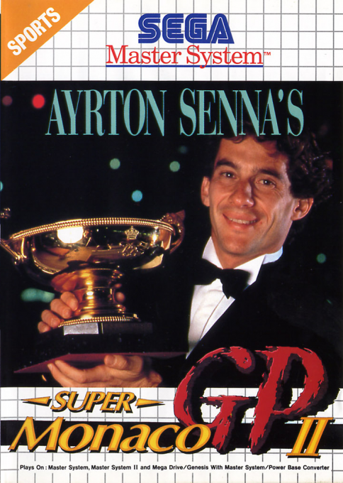 Jaquette de Ayrton Senna's Super Monaco GP II