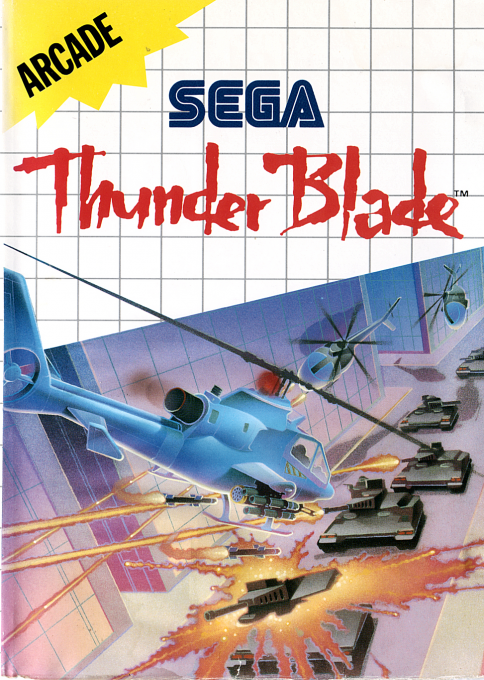 Jaquette de Thunder Blade