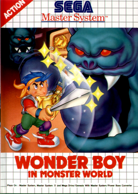 Jaquette de Wonder Boy in Monster World
