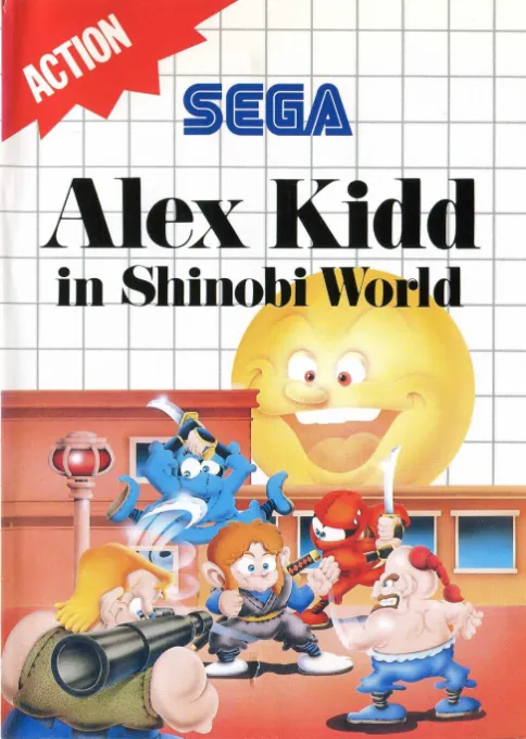 Jaquette de Alex Kidd in Shinobi World