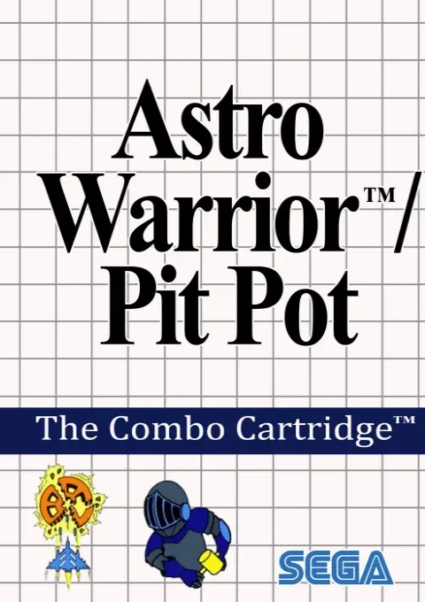 Jaquette de Pit Pot & Astro Warrior