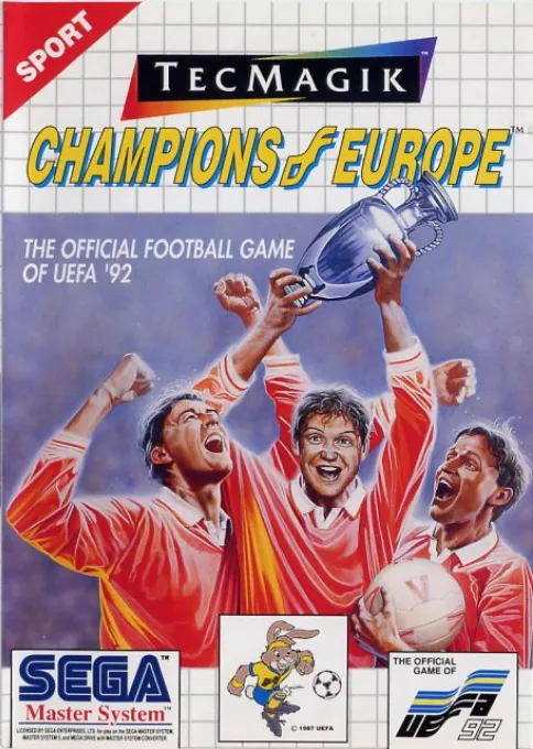 Jaquette de Champions of Europe