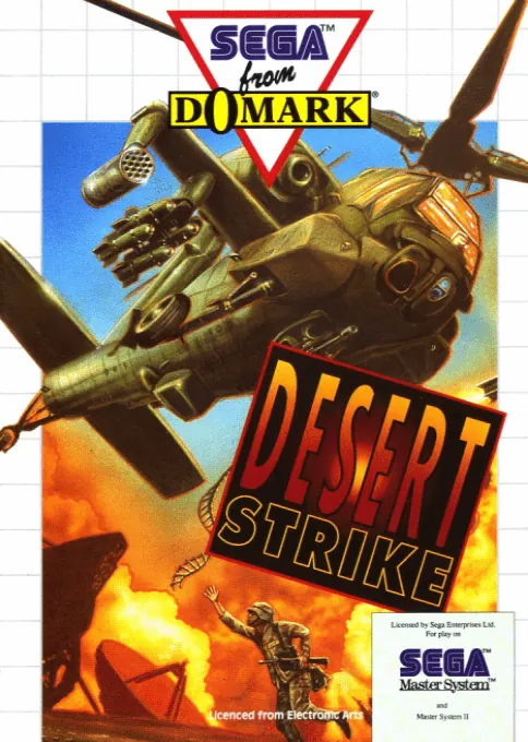 Jaquette de Desert Strike