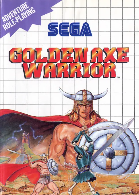 Jaquette de Golden Axe Warrior
