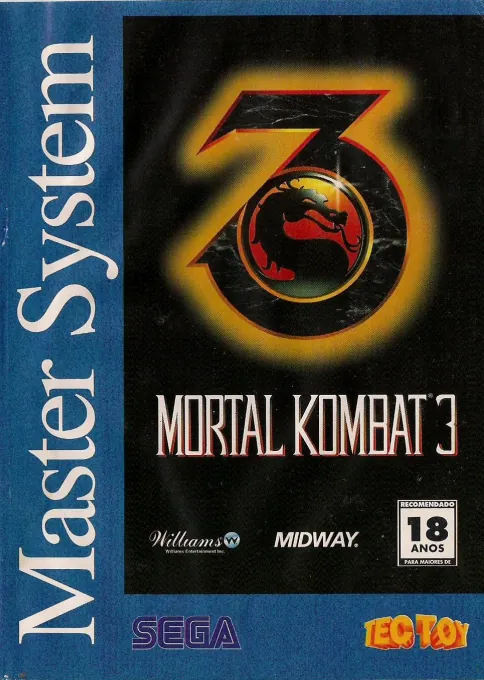 Jaquette de Mortal Kombat 3