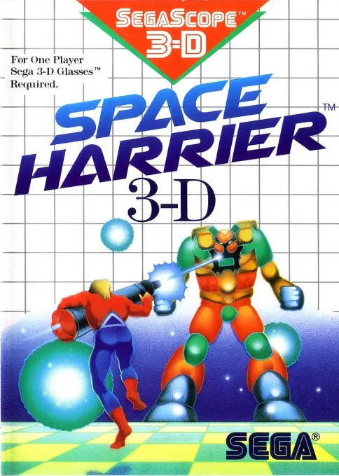 Jaquette de Space Harrier 3-D