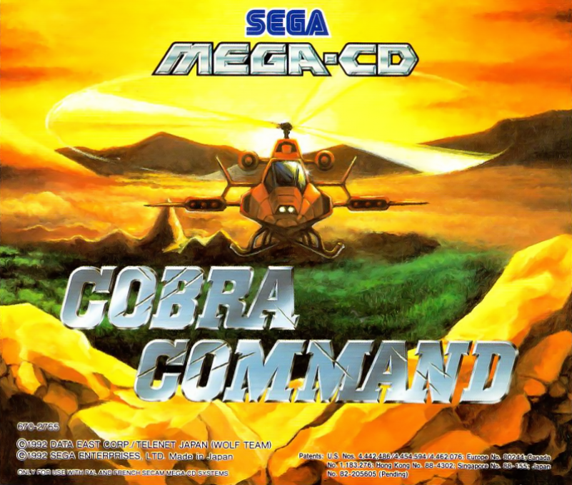 Jaquette de Cobra Command