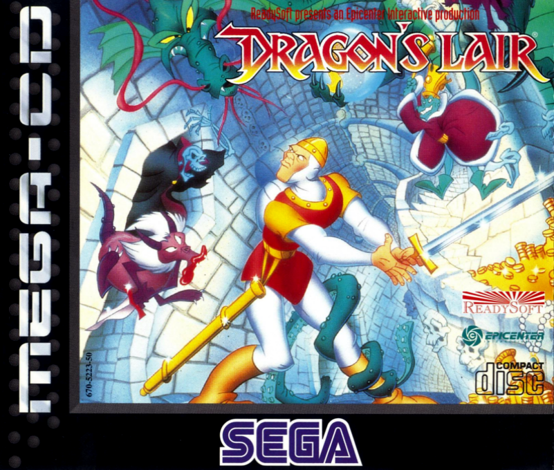 Jaquette de Dragon's Lair