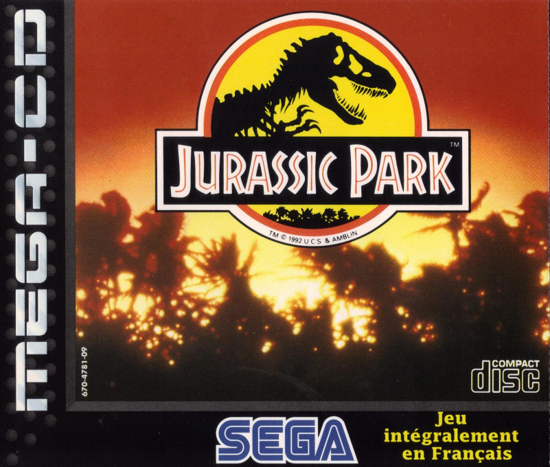Jaquette de Jurassic Park