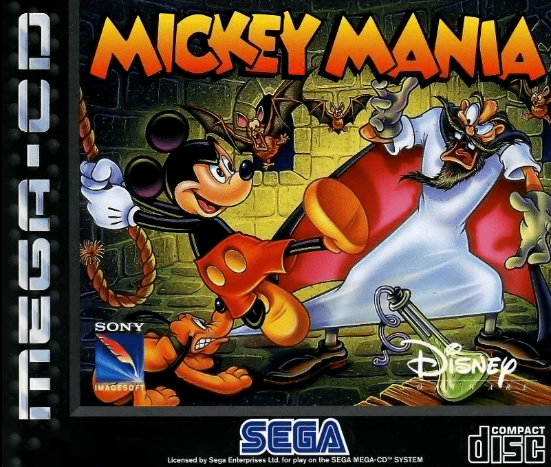 Jaquette de Mickey Mania