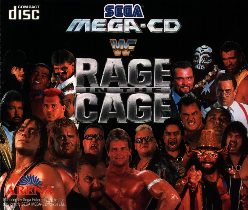 Jaquette de WWF Rage in the Cage