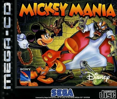 Jaquette de Mickey Mania