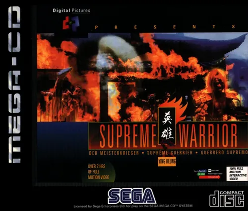 Jaquette de Supreme Warrior