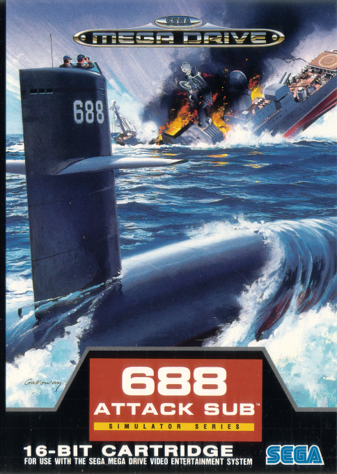 Jaquette de 688 Attack Sub