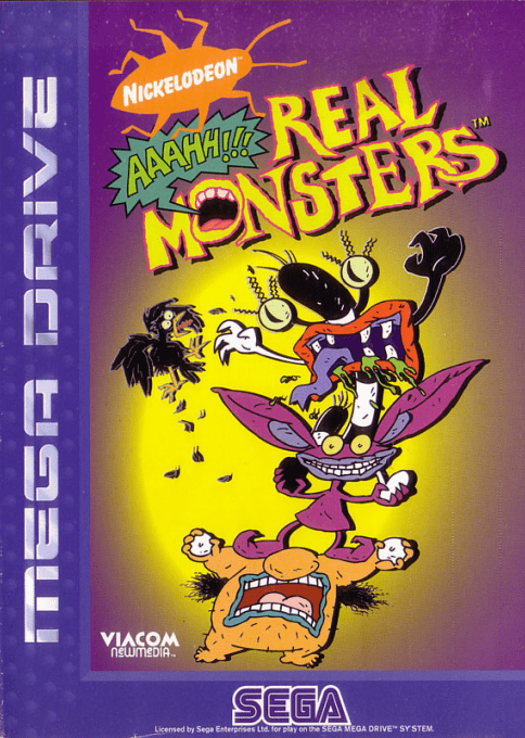 Jaquette de Aaahh!!! Real Monsters