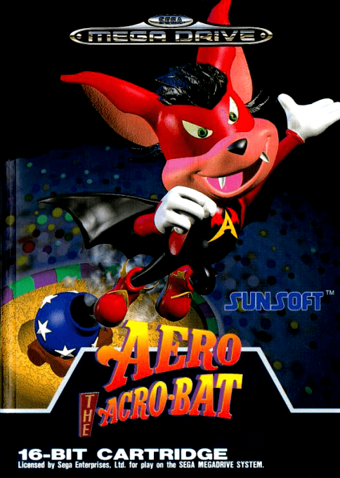 Jaquette de Aero the Acro-Bat