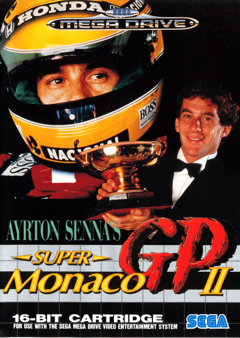 Jaquette de Ayrton Senna's Super Monaco GP II