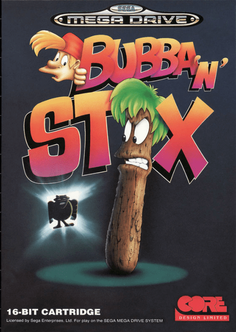 Jaquette de Bubba 'N' Stix