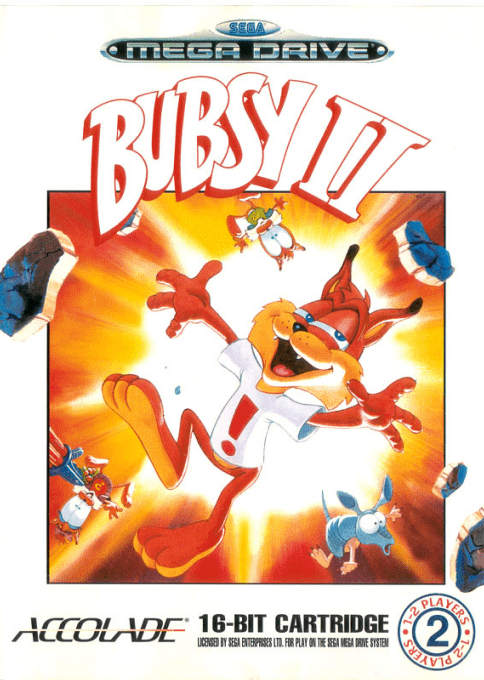 Jaquette de Bubsy II