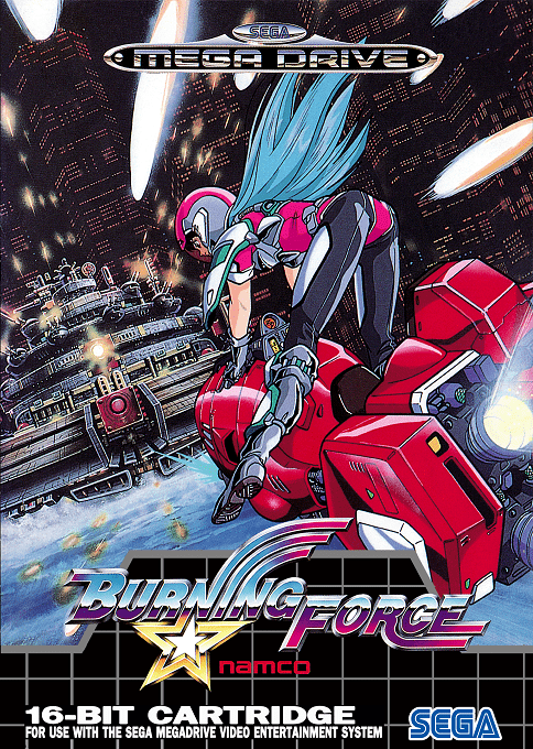 Jaquette de Burning Force