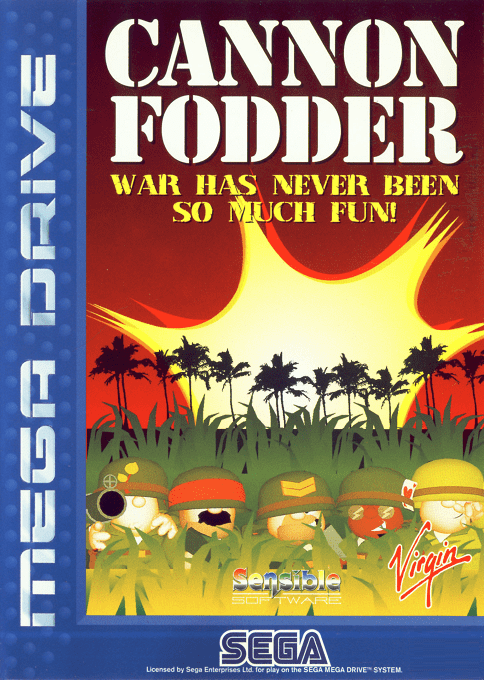 Jaquette de Cannon Fodder