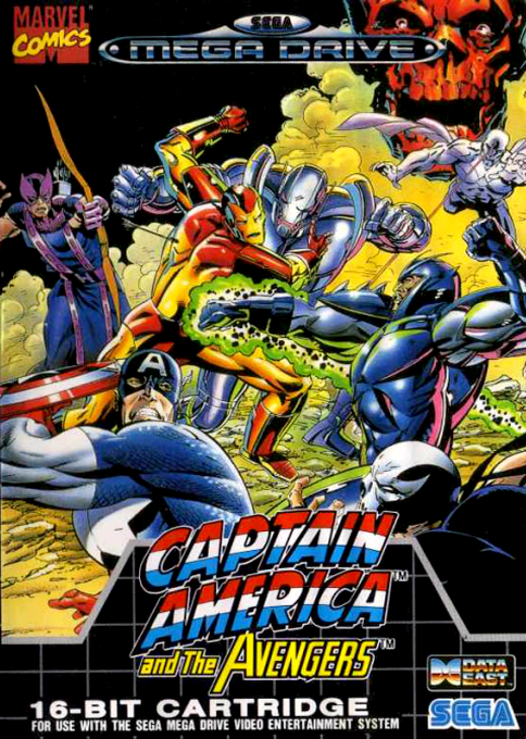 Jaquette de Captain America and the Avengers