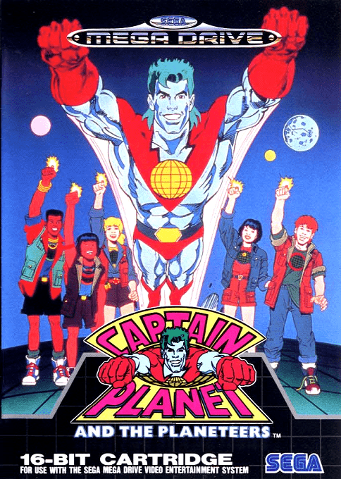 Jaquette de Captain Planet and the Planeteers