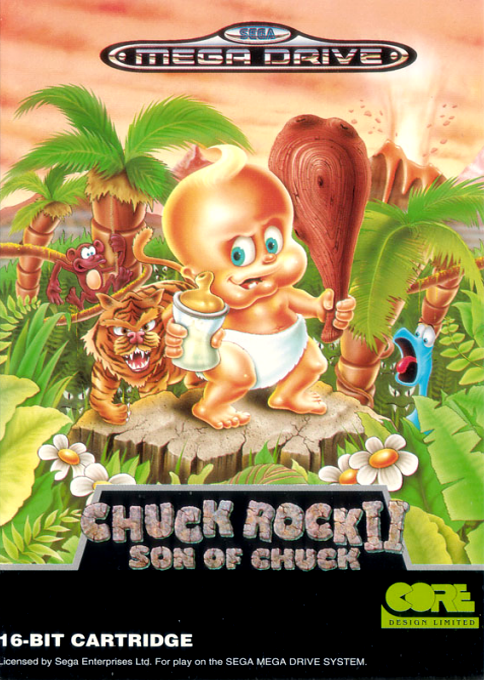 Jaquette de Chuck Rock II : Son of Chuck