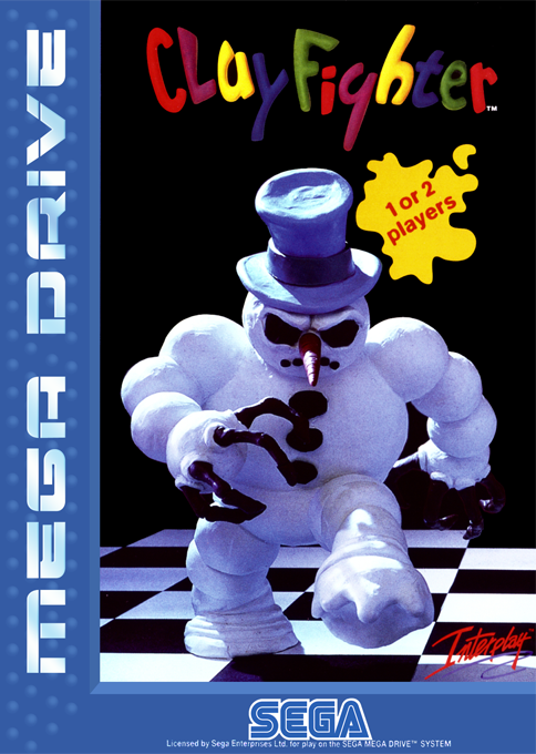 Jaquette de Clay Fighter