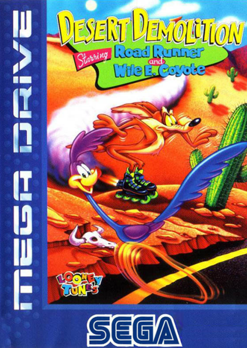 Jaquette de Desert Demolition Starring Road Runner and Wile E.