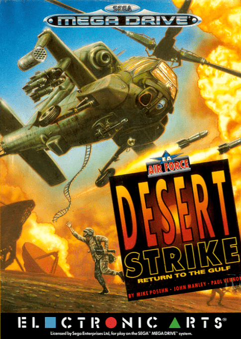 Jaquette de Desert Strike : Return to the Gulf