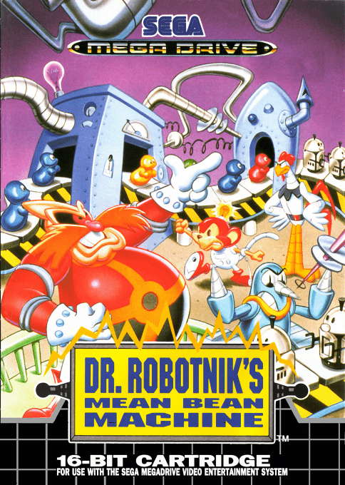 Jaquette de Dr. Robotnik's Mean Bean Machine