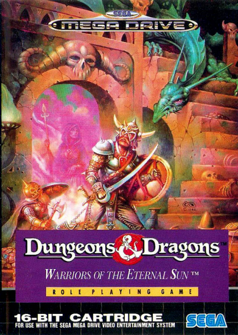 Jaquette de Dungeons & Dragons : Warriors of the Eternal Sun