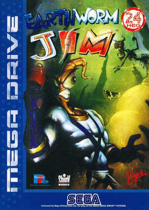 Jaquette de Earthworm Jim