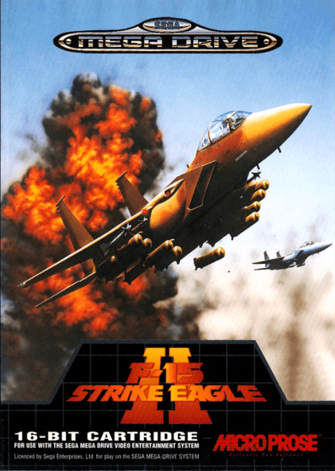 Jaquette de F-15 Strike Eagle II