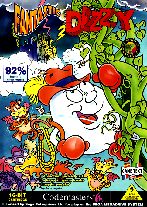 Jaquette de Fantastic Dizzy