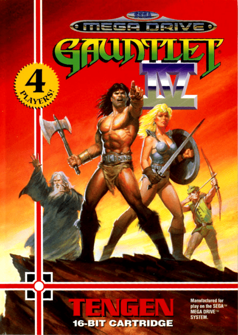 Jaquette de Gauntlet IV