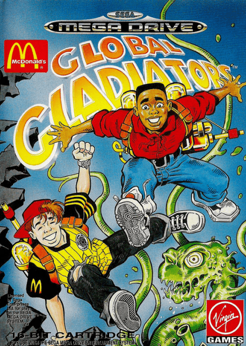 Jaquette de Global Gladiators