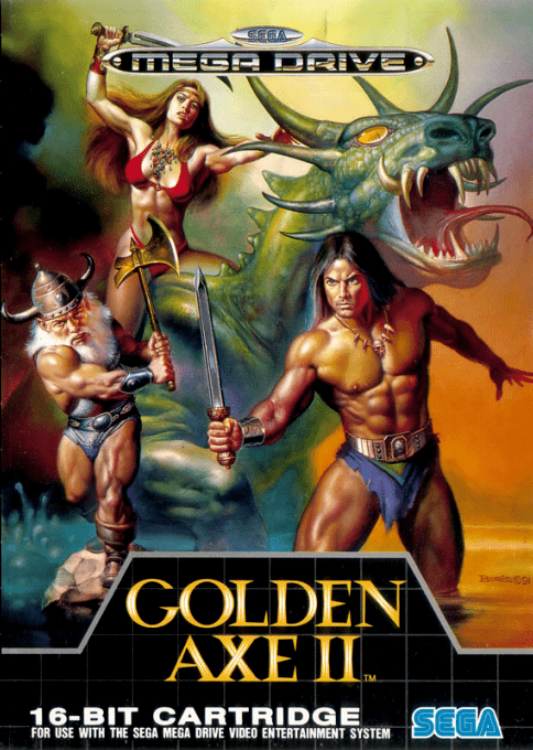 Jaquette de Golden Axe II