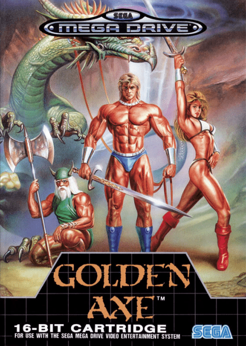 Jaquette de Golden Axe