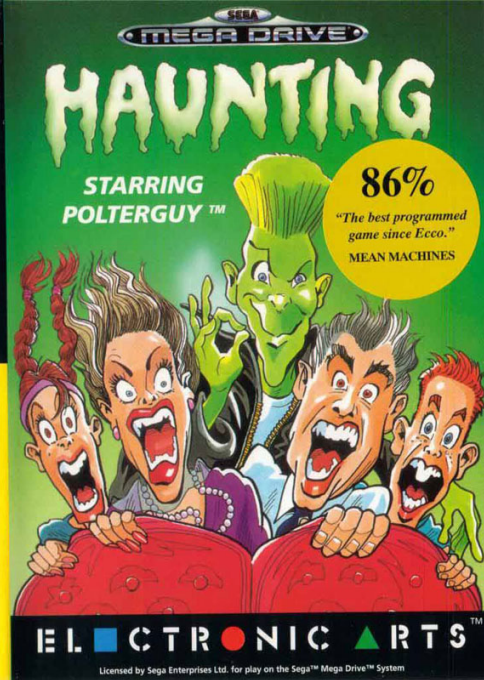Jaquette de Haunting Starring Polterguy
