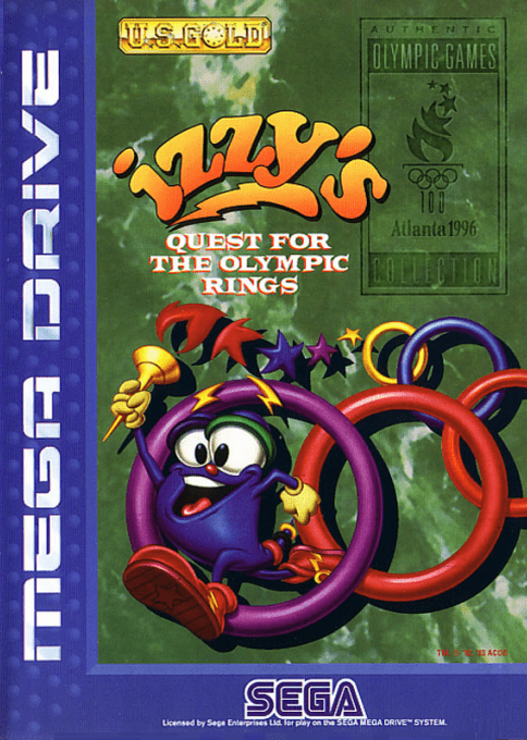 Jaquette de Izzy's Quest for the Olympic Rings